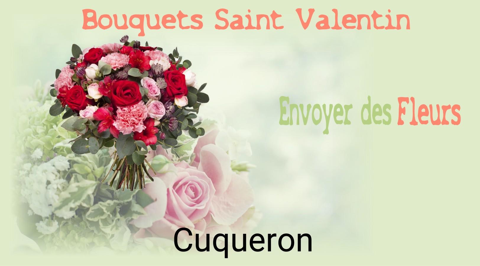Roses de Saint-Valentin livrées à Cuqueron